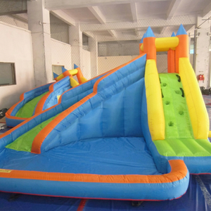 Piscine d'eau gonflable Aqua Park Eco et toboggan aquatique gonflable - Product Image 1