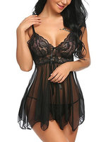 2023 gros licou Transparent dentelle maille chaude grande taille Sexy Lingerie ensembles Lingerie femmes Sexy Lingeries