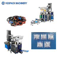 Machine d'emballage automatique de joints toriques Vgopack avec correction du poids et du comptage, ensacheuse verticale VFFS pour l'emballage de joints en caoutchouc
