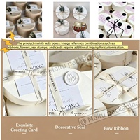 Boîtes Cadeaux Rondes en Bois Vides pour Mariage, Écologiques, Crème Française, Vente en Gros, Idéales pour les Mariées