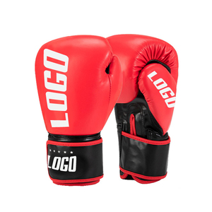 Artes marciales populares clásico Pu cuero entrenamiento Premium Oem guantes de boxeo - Product Image 5