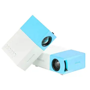 HDMI USB arabirimleri ve uzaktan kumanda ile ev sineması film projektörü için LED Pico Video projektör temiz projektör