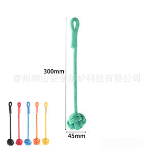 Anillos colgantes con forma de pelota de mono para niños, equipo de Fitness con cuerda corta, juego para interiores y exteriores, capacidad de carga de 150kg, multifuncional - Product Image 3