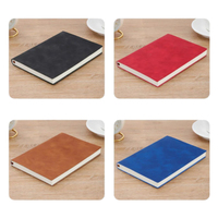 Produit promotionnel de vente chaude couverture en cuir souple motif en peau de mouton papeterie d'affaires A6/A5/B5 taille cahier de bureau