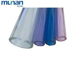 Munan glass tube and rod borosilicate glass tube 33 glass tube pipe