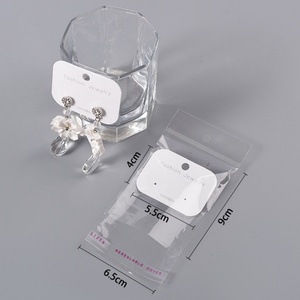 Custom <b>Earring</b> Cards for Jewelry Display Packaging <b>Holder</b> With Necklace Display Backs Paper Cards - Product Image 4