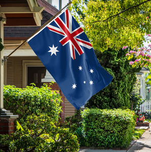 Bandiera nazionale di alta qualità promozione all'ingrosso Jumbo dimensioni 90x150cm 3x5 ft bandiera appesa all'aperto bandiere personalizzate del paese Australia - Product Image 1