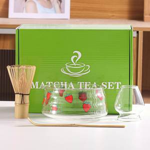 Set de Matcha Portátil y Minimalista con Batidor de Bambú - Utensilios Ecológicos para Bebidas - Product Image 2