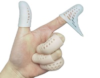 Capuchons d'orteils protecteurs de manchon d'orteil prévenir le soulagement de la douleur pour les ampoules de cors correcteur d'oignon Silicone