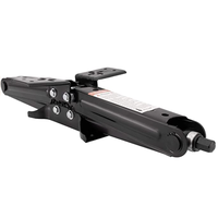 7500 lb Heavy Duty 24 "RV Stabilisateur de remorque Nivellement Ciseaux Crics avec poignée et double douilles de perceuse électrique