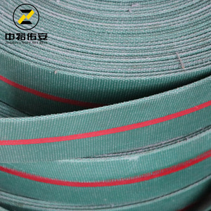 Sangle de levage plate en polyester de 8 mm d'épaisseur avec œillets pour le levage du verre, modèle ZY-B-3316, de la marque Zhongyu Rope Net Belt. - Product Image 4