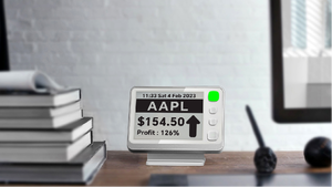 ESL 4.2 inch kỹ thuật số điện tử vé Chứng Khoán Màn hình hiển thị thân thiện với môi có thể tái chế không cần giấy tờ thiết kế bảng nhãn trung tâm mua sắm - Product Image 5