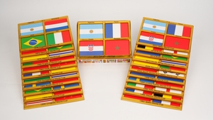 Decoración para el Hogar de la Copa <span class=keywords><strong>Mundial</strong></span> de Fútbol 1930-<span class=keywords><strong>2022</strong></span>, Marco de Puntuación Personalizable y Duradero de las Cuatro Finales, Coleccionables para Aficionados al Fútbol, Recuerdo - Product Image 5