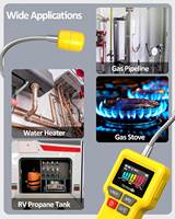 Détecteur de gaz naturel portable Y201 Pro 2025 – Le plus vendu – Détecteur de fuite de gaz (méthane, butane, GPL) pour maison, camping-car et bar