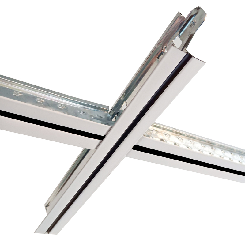 Galvanized White Color Ceiling t Grid