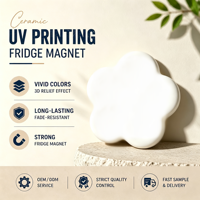 Aimants de réfrigérateur personnalisés imprimés UV, feuilles magnétiques pour tableau blanc de réfrigérateur en nouveaux matériaux, bon prix, commande en gros d'aimants de réfrigérateur