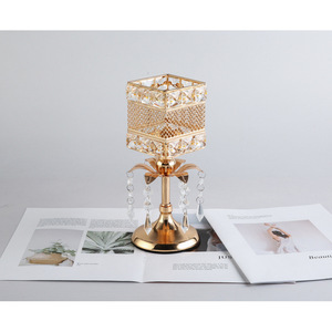 Europeo creativo Vintage ferro arte quadrato portacandele in metallo elettrolitico oggetti di scena di nozze <span class=keywords><strong>e</strong></span> decorazione per la <span class=keywords><strong>casa</strong></span> - Product Image 6