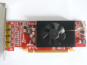 Nueva Tarjeta Gráfica HD6570 PCI Express <span class=keywords><strong>ATI</strong></span> 2G DDR3 con 4 Puertos DP, Ventilador, DirectX 12, Cuatro Pantallas, en Existencia - Product Image 2