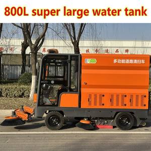 Ride on <span class=keywords><strong>Road</strong></span> Vacuum Sweeper Bateria Elétrica Street <span class=keywords><strong>Cleaning</strong></span> Floor Sweeper <span class=keywords><strong>Machine</strong></span> Truck - Product Image 3