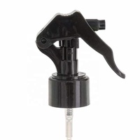 Pompe à brume portable 24/410 24mm en plastique à bas prix du fabricant chinois 2023, mini pulvérisateur à gâchette manuel pour bouteilles anti-déversement