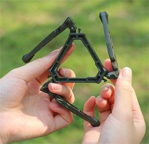 Support de bouteille de <span class=keywords><strong>gaz</strong></span> pour brûleurs de camping en plastique IRONDONKEY avec trépied et support pour une utilisation en extérieur en toutes saisons - Product Image 3