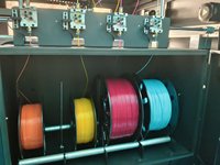 Imprimante 3D FDM industrielle automatique nouvelle génération avec connectivité USB pour filament nylon TPU PETG PLA 1,75 mm, garantie 1 an