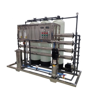 Alta calidad 1T Filtro de osmosis inversa de la planta de purificación de la tecnología UV equipo de tratamiento de agua - Product Image 1