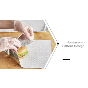 Tổ ong đệm cách điện lá bánh sandwich Burger bánh <span class=keywords><strong>hamburger</strong></span> bọc tấm - Product Image 4