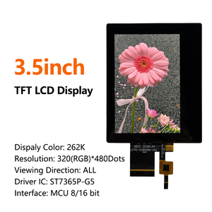 3.5-inch thiết bị cầm tay <span class=keywords><strong>TFT</strong></span> hiển thị mô-đun Ổ IC ST7365P-G5 Màn hình IPS <span class=keywords><strong>TFT</strong></span> 320(RGB)* 480 <span class=keywords><strong>TFT</strong></span> LCD hiển thị - Product Image 3