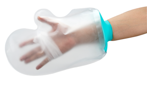 FIRSTAR Housse de protection transparente personnalisée et étanche pour <span class=keywords><strong>main</strong></span>, certifiée CE, pour la douche, confortable et sécurisée - Product Image 2