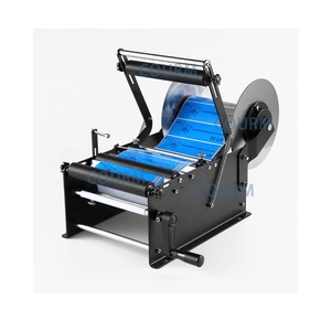 Courm mới chai tròn mở rộng máy dán nhãn Hướng dẫn sử dụng máy dán nhãn chai tự dính nhãn máy đóng gói nhỏ - Product Image 3