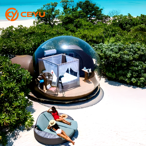 Ceyu Nouveau Design Tente Dôme de Luxe Gonflable pour Extérieur, Hôtel <span class=keywords><strong>Bulle</strong></span>, Maison des Étoiles avec Salle de Bain, pour Publicité, Camping, Glamping et Événements - Product Image 1