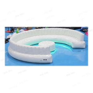 Sofá Inflable Circular Comercial para Viajes/Fiestas/Barbacoas/Camping - Lona de PVC con Certificación EN14960, Garantía de 2 Años, Marca IFUN - Product Image 6