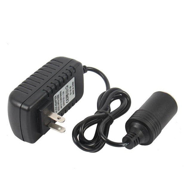 AC 110V/220V to DC Car Cigarette Lighter Power Adapter Socket 12V Volt 2A 24W Charger Converter Home Parts US/EU/UK/AU