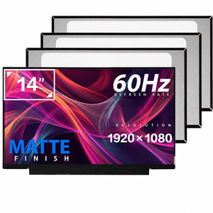 อะไหล่จอภาพ 14 นิ้ว Full HD 1920x1080 บางเฉียบ 60Hz 30 พิน EDP แบบไม่สัมผัส รุ่น B140HAN04.1 B140HAN04.0 พร้อมตัวอย่าง - Product Image 2