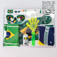 2025 Fußball-Fan-Set für Kanada-Supporter, Fußball-Pokal-Paket, Günstige Großhandels-Werbeartikel für Partys