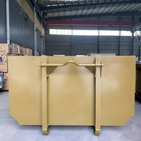 Conteneur de gestion des déchets à crochet de levage en métal pour le chargement de déchets de construction, conteneur de chantier à déchets, conteneur de gestion des déchets