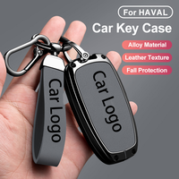 Étui de clé de voiture télécommande en alliage de zinc pour Haval Great Wall, style professionnel, personnalisé, prix de gros