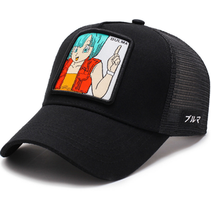 Ufogift Mũ dbz Mũ lưới Cotton Mũ Snapback phẳng có thể điều chỉnh Hip-hop mũ Goku - Product Image 5