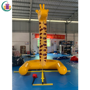 Défi adulte en plein <span class=keywords><strong>air</strong></span> jeux de carnaval marteau gonflable haut attaquant girafe Smash <span class=keywords><strong>Hit</strong></span> jeu gonflable attaquant à vendre - Product Image 4