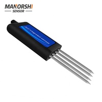 Sensor de Suelo 8 en 1 LORA LORAWAN FDR, Sensor de Conductividad Eléctrica del Suelo EC con Monitor de Temperatura y Humedad