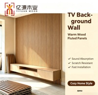 Panel Dinding PVC Desain Modern Bertekstur 3D, Anti Air, Anti Lembab, untuk Dekorasi Dinding Interior Latar Belakang TV