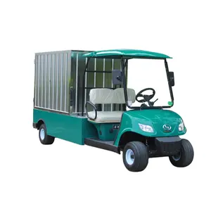 出售带货物的2座礼品马车电动高尔夫球车