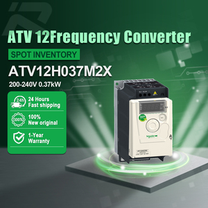 Variadores de Frecuencia ATV12 Originales Nuevos, Convertidor de Frecuencia ATV12H037M2X, Altivar 12 200-240V 0.37KW ATV12H037M2X VFD - Product Image 1