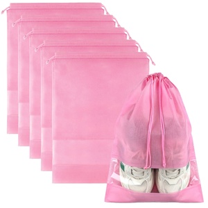 RTS Bulk Mixed Order Premium Nonwoven Drawstring Shoe <b>Bags</b> Travel Packable Footwear Organizer Luggage Protect Clothes - Product Image 2