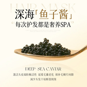 Masque capillaire au caviar Sheci 300g, soin profond pour cheveux secs, améliore la rugosité - Product Image 5
