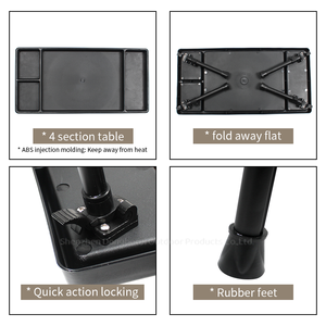 Mesa <span class=keywords><strong>de</strong></span> <span class=keywords><strong>Pesca</strong></span> Plegable <span class=keywords><strong>de</strong></span> Plástico Ajustable, Herramienta Portátil para <span class=keywords><strong>Pesca</strong></span> <span class=keywords><strong>de</strong></span> Carpas al Aire Libre, Mesas <span class=keywords><strong>de</strong></span> <span class=keywords><strong>Pesca</strong></span> - Product Image 6