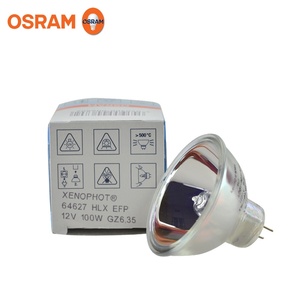 Bóng đèn chiếu halogen OSRAM 64627 HLX 12V 100W - Thay thế thiết bị quang học & kính hiển vi - Thiết kế cốc thủy tinh - Product Image 1