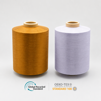 Fil de polyamide recyclé haute ténacité teint en masse DTY pour le tricot à la main