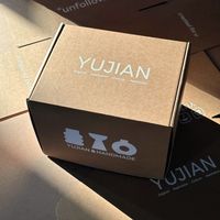 Caja de Embalaje de Cartón Corrugado Reciclable con Logotipo Personalizado Impreso para Envío de Regalos, Cuidado de la Piel, Belleza y Ropa, MOQ Bajo